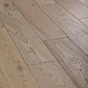 Массивная доска Deker Фьорд Дуб с брашью (Текстурированная) 300-1200х120 мм.