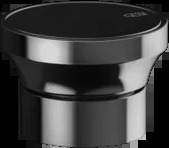 Отдельный контроль 66100 706 Gessi Origini ЧЕРНЫЙ МЕТАЛЛ PVD
