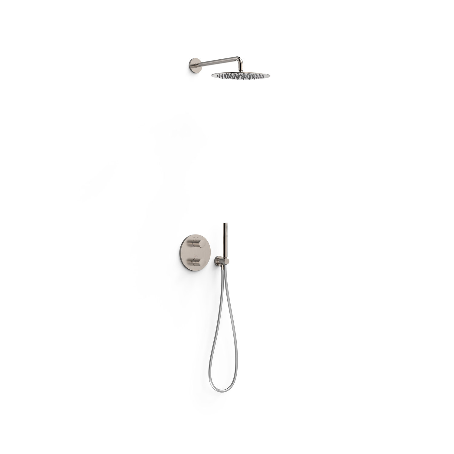 Комплект 2-ходовых скрытых термостатических кранов Therm-box Therm-box для душа-26225004AC TRES Thermostatic