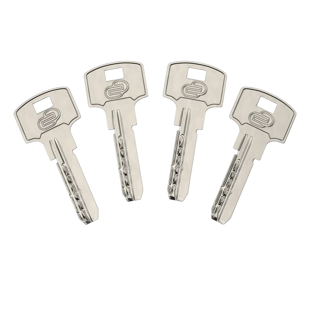 Цилиндр Standers TTAL1-3535NBGD, 35x35 мм, ключ/вертушка, цвет латунь 82625296 STLM-2078621  - Вид №2