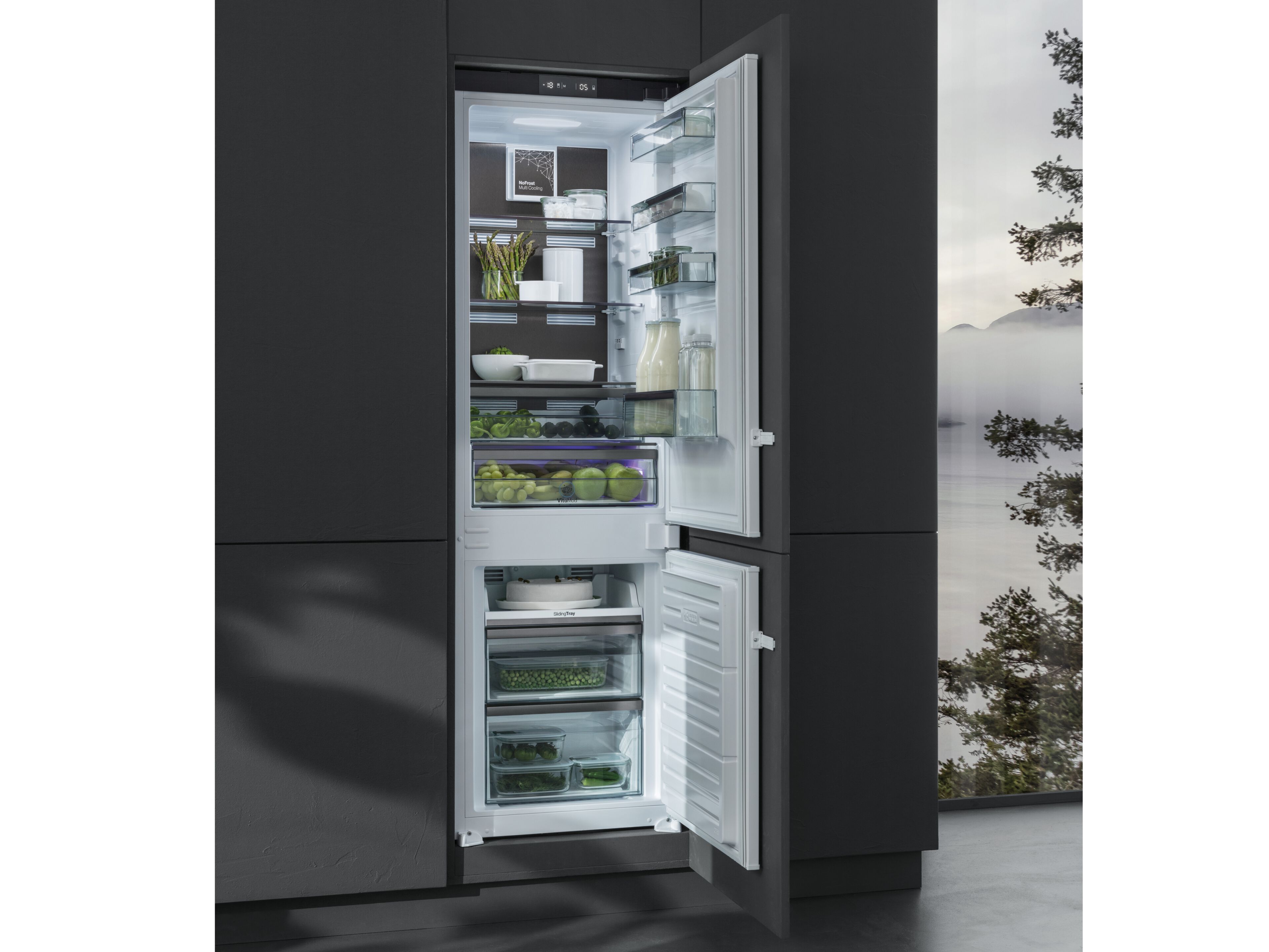 Встроенный комбинированный холодильник no frost Barazza Aura ARCH-00131564