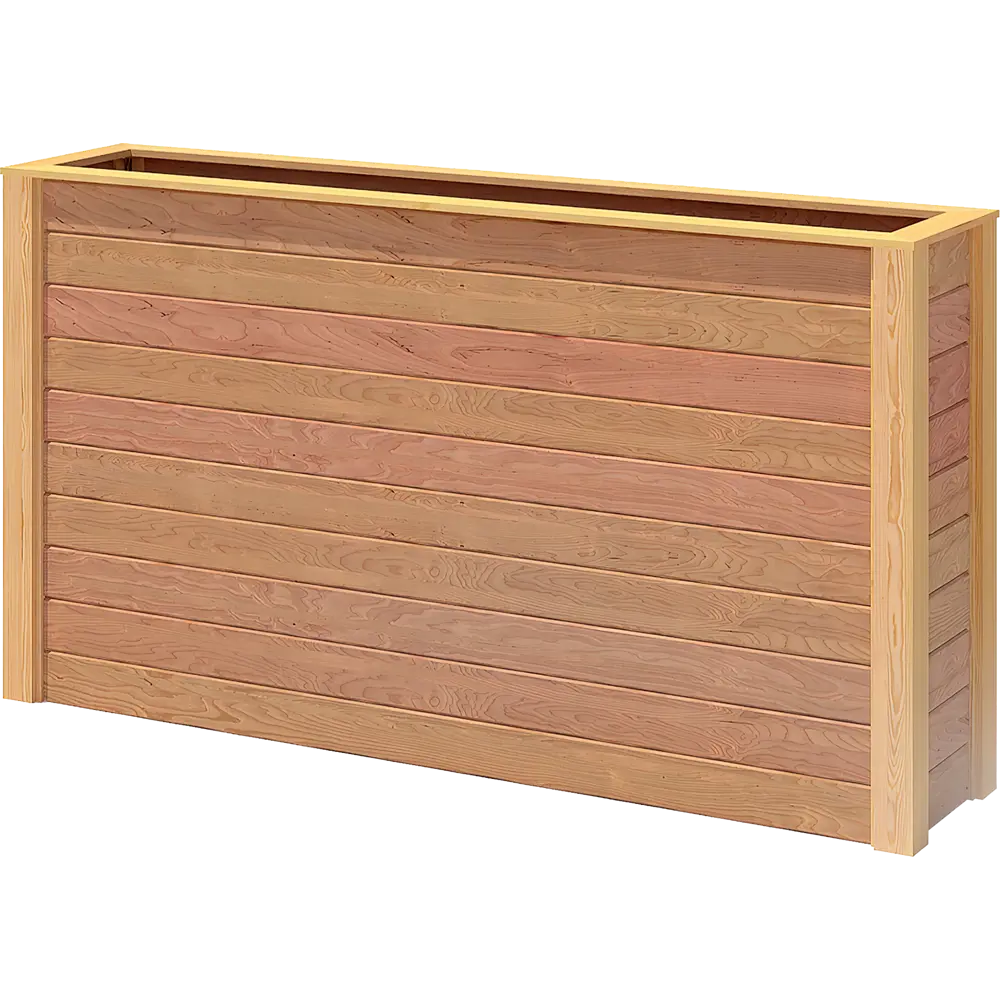 Кашпо для цветов Мечта садовника 255x55x140 см v1928 л дерево золотистый Santreyd STLM-2140592