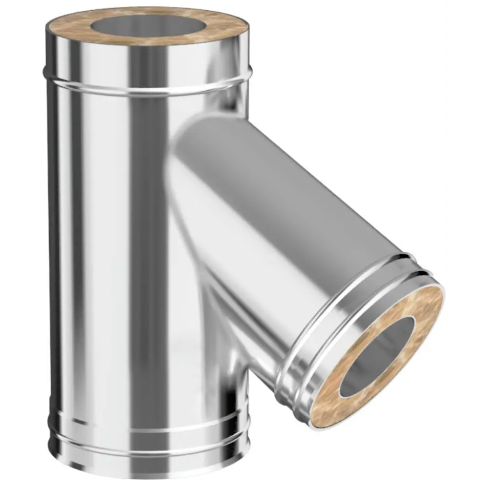 Сэндвич-тройник Металлик и Ко 135° 430/0.8 мм D115x200 мм STLM-2101013