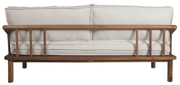 Il Giardino di Legno 2-местный тканевый садовый диван Ring Ring0283 - Вид №3