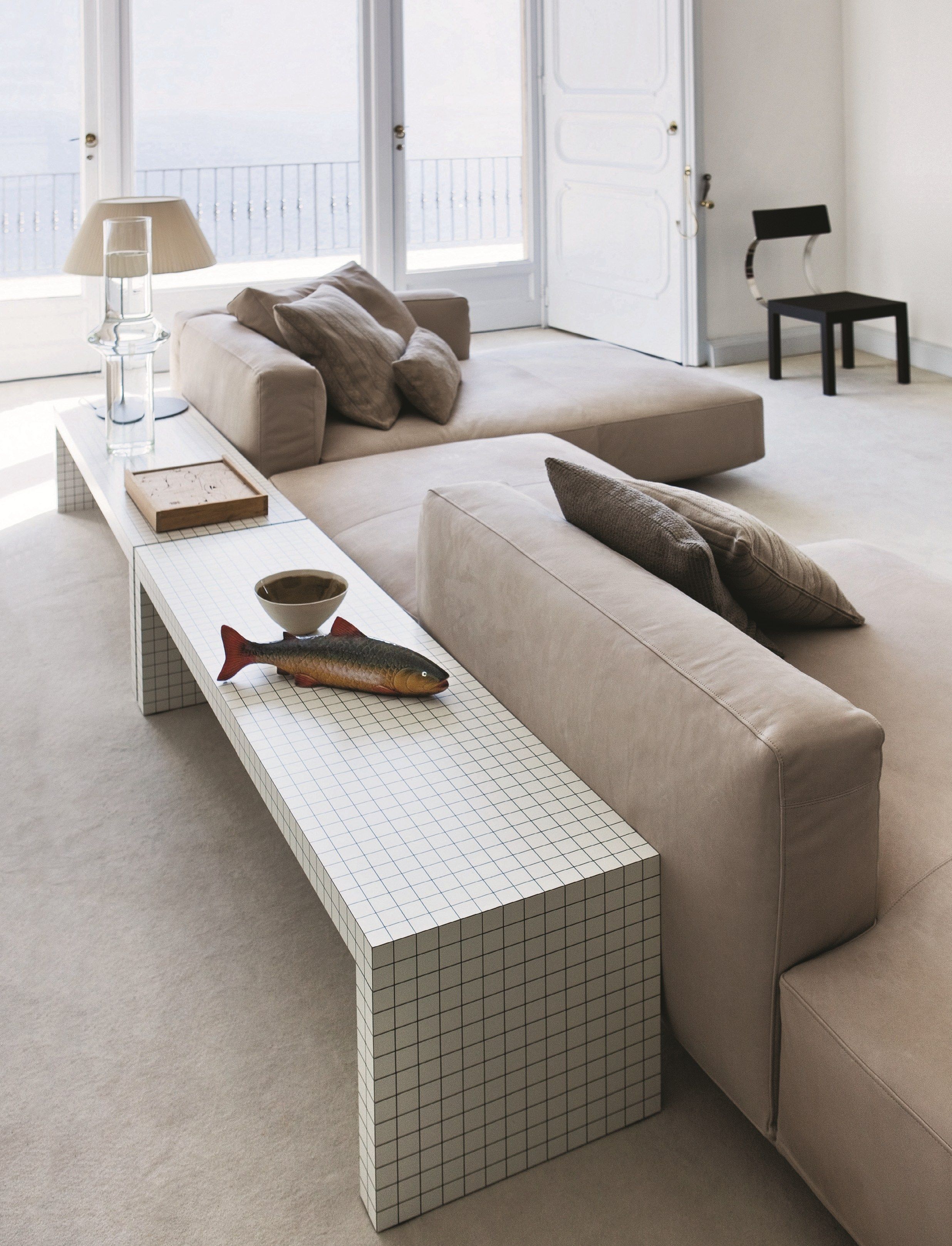 Консоль и журнальный столик в тамбуре Zanotta Quaderna ARCH-00033116 - Вид №7