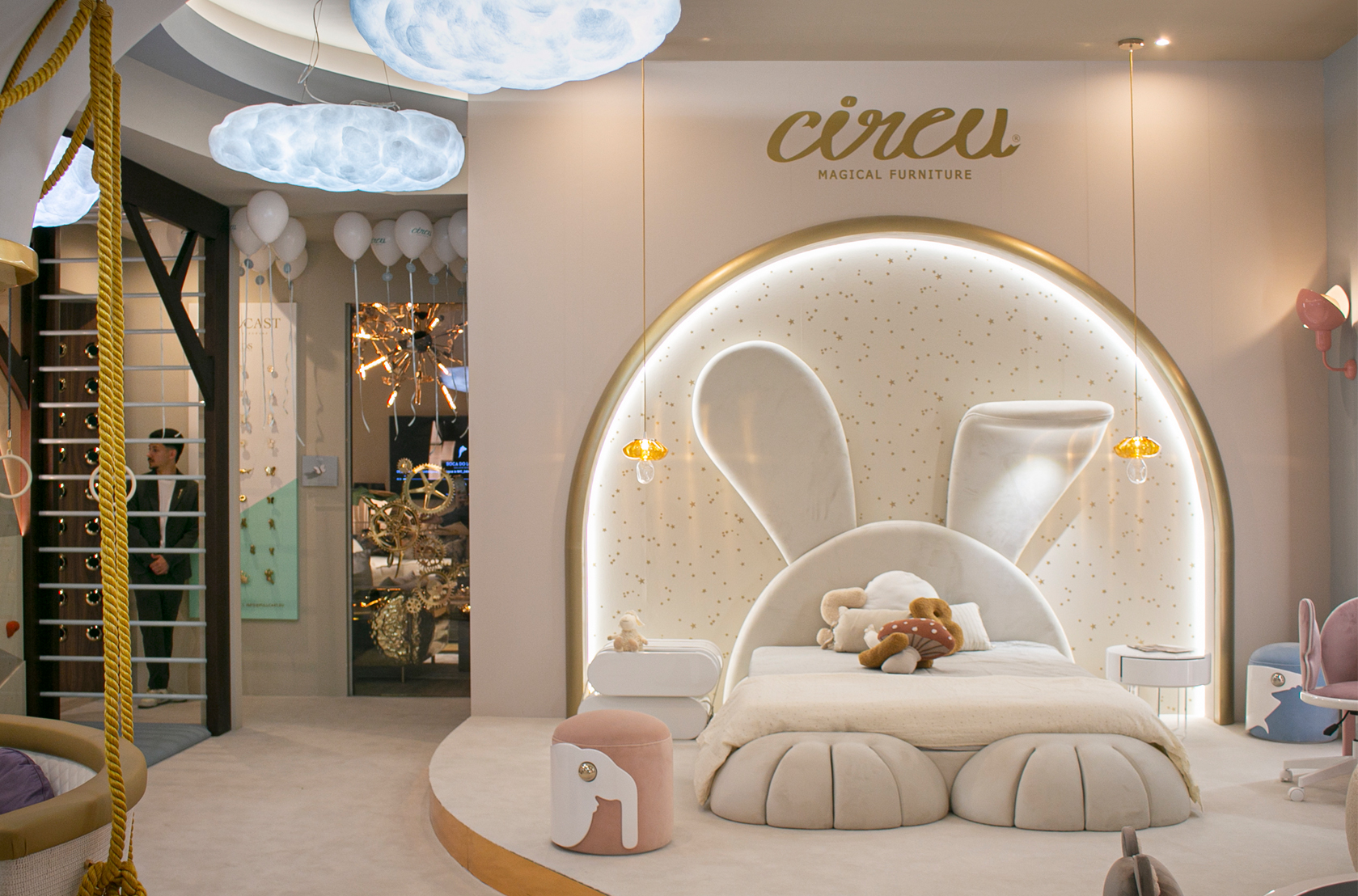 CIST784 Детские пуфики Слон Circu  - Вид №6