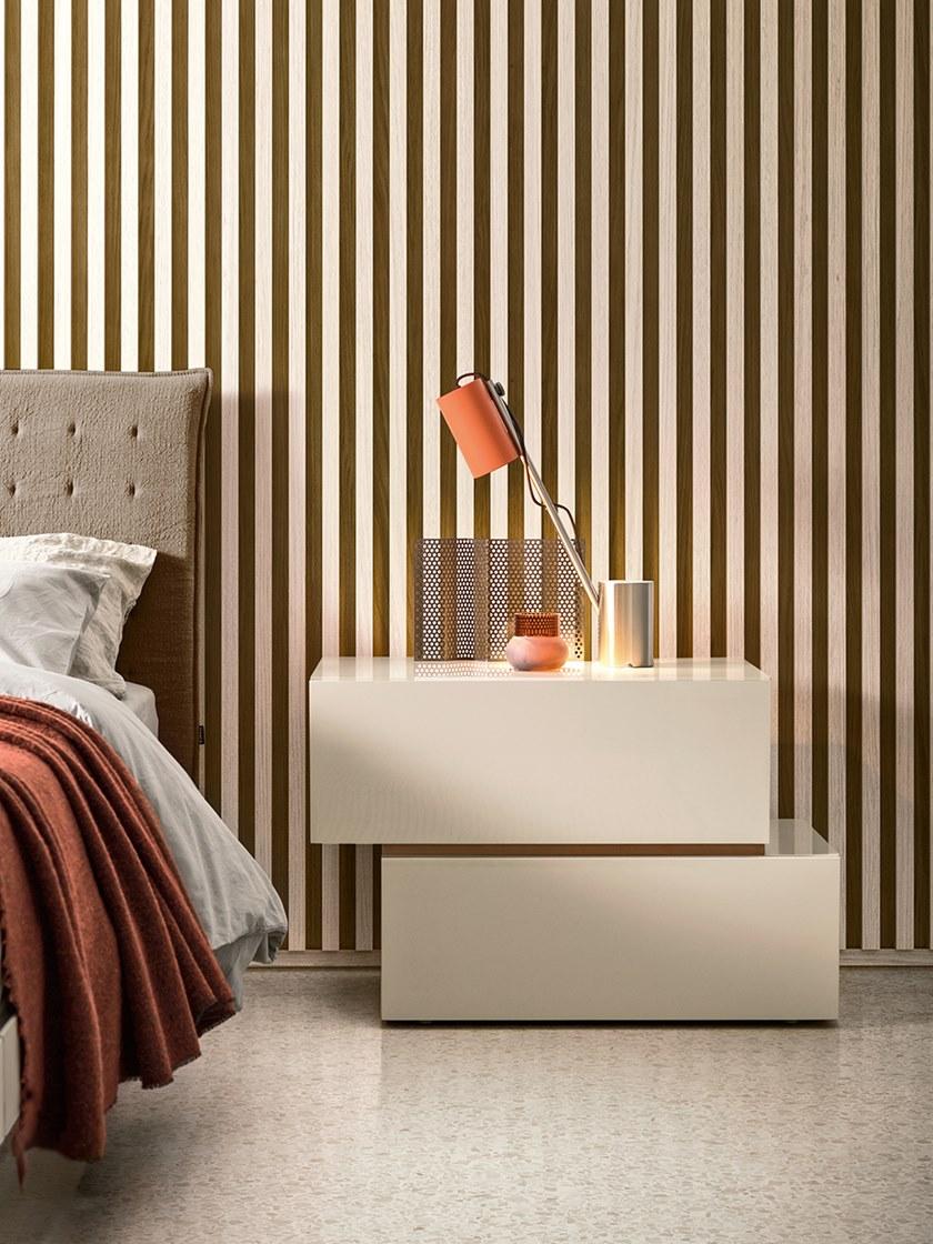 PIANCA Прямоугольная прикроватная тумбочка из лакированной древесины People sun-id-1456266 - Вид №4