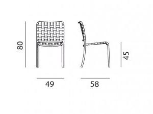 Gervasoni Штабелируемый садовый стул Gervasoni outdoor sun-id-1438249 - Вид №14