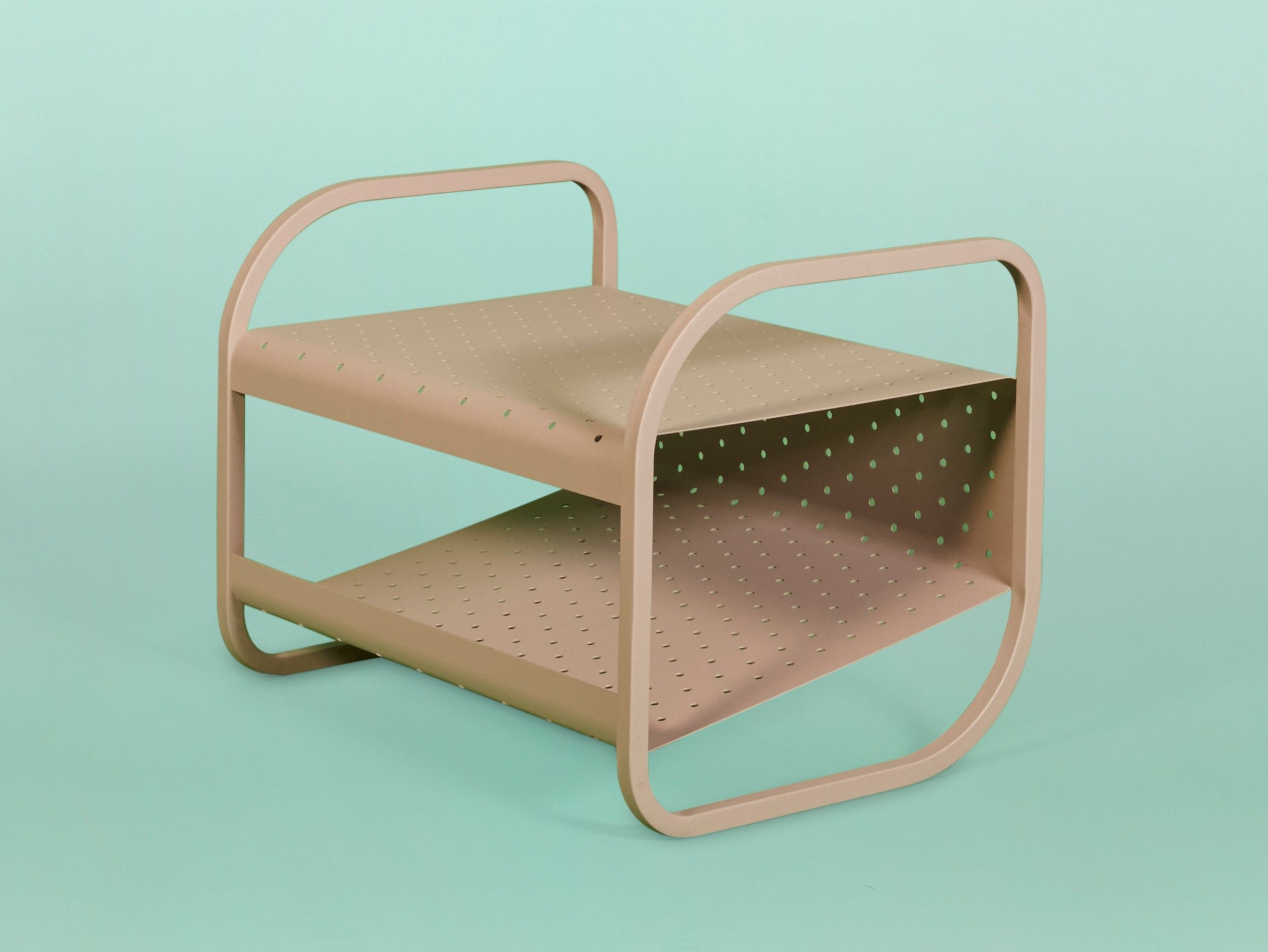 Металлическая подставка для ног / журнальный столик Giacopini Flip ARCH-00101620 - Вид №1