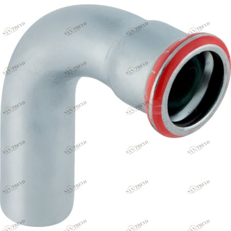 GEBERIT 23306 Отвод Geberit Mapress из углеродистой стали, с гладким концевиком 