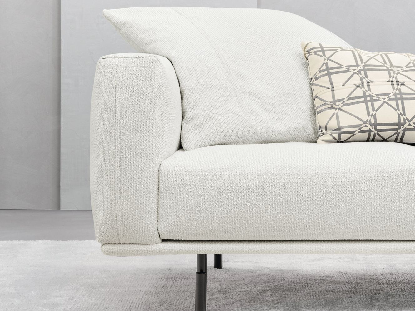 3-местный съемный тканевый диван Flou рельс ARCH-00115872 - Вид №1