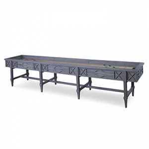 Игровой стол 17554-935-022 Spindle Shuffleboard Table - Grey Phylrich