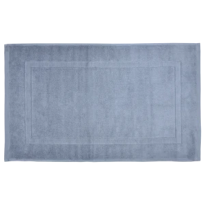 Коврик для ванной комнаты Sensea Terry 50x80 см цвет синий
