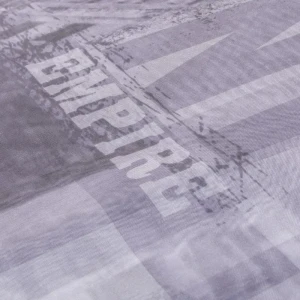 Тюль «Город-газета» 1 п/м 280 см цвет чёрный