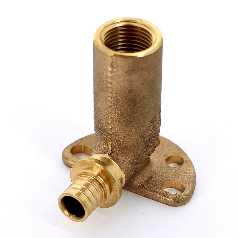 Водорозетка надвижная В латунная REHAU 16 x 1/2" h=70 мм бронза RAUTITAN RX 366314