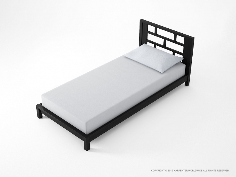 559_1138 односпальная кровать Karpenter SAKAE  - Вид №2