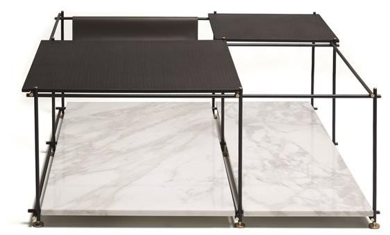 Vibieffe Модульный журнальный столик с журнальной полкой E_spirit book sun-id-1479996 - Вид №3