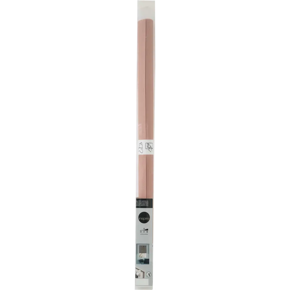 Штора рулонная Inspire «Шантунг» 40x160 см, цвет розовый 82612892 STLM-2091246  - Вид №4