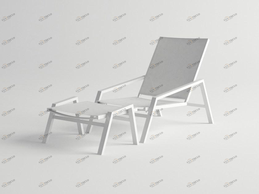 10Deka Шезлонг из алюминия с подлокотниками Pulvis sun-id-1458509