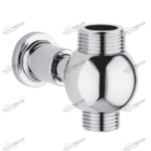 Штуцер проходной MIGLIORE Ricambi ML.RIC-30.100.CR, хром 