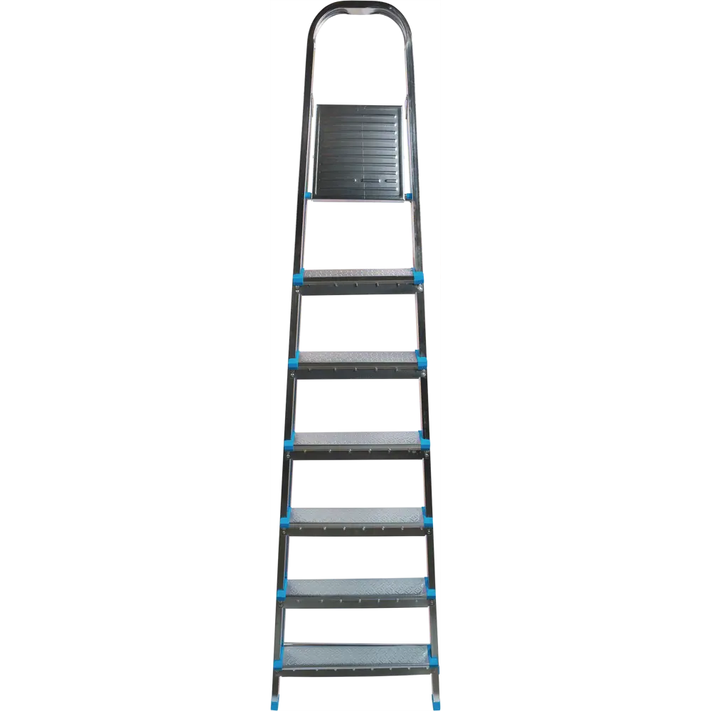 Стремянка Zalger, 7 ступеней, сталь STLM-2201016 - Вид №1