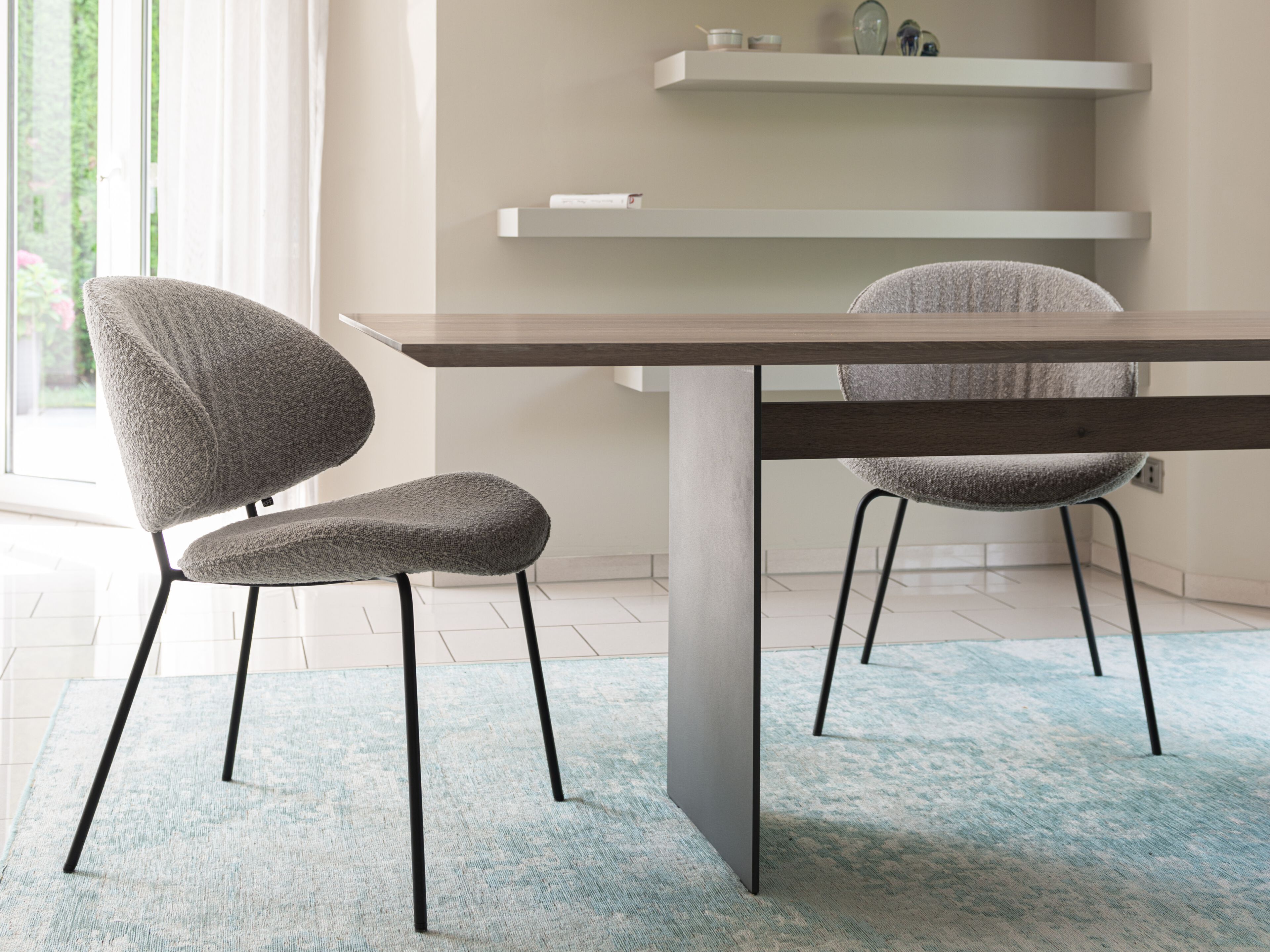 Мягкий стул из ткани KFF Alvaro ARCH-00098831 - Вид №21