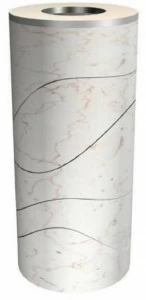 Manufatti Viscio Урна для мусора из абрикены