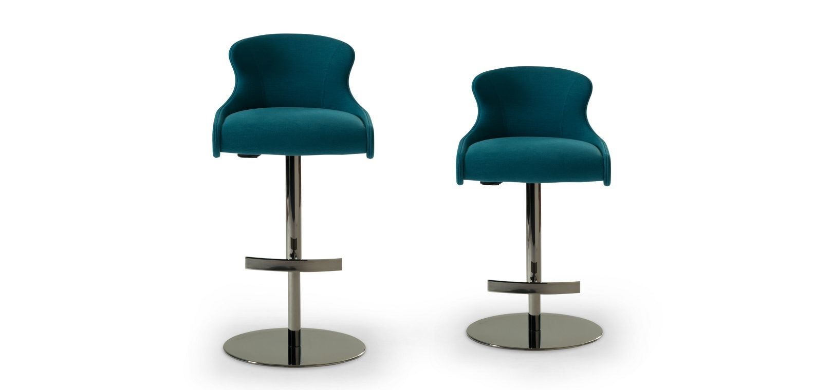 Высокий тканевый стул с подставкой для ног ROCHE BOBOIS Steeple ARCH-00117800 - Вид №4