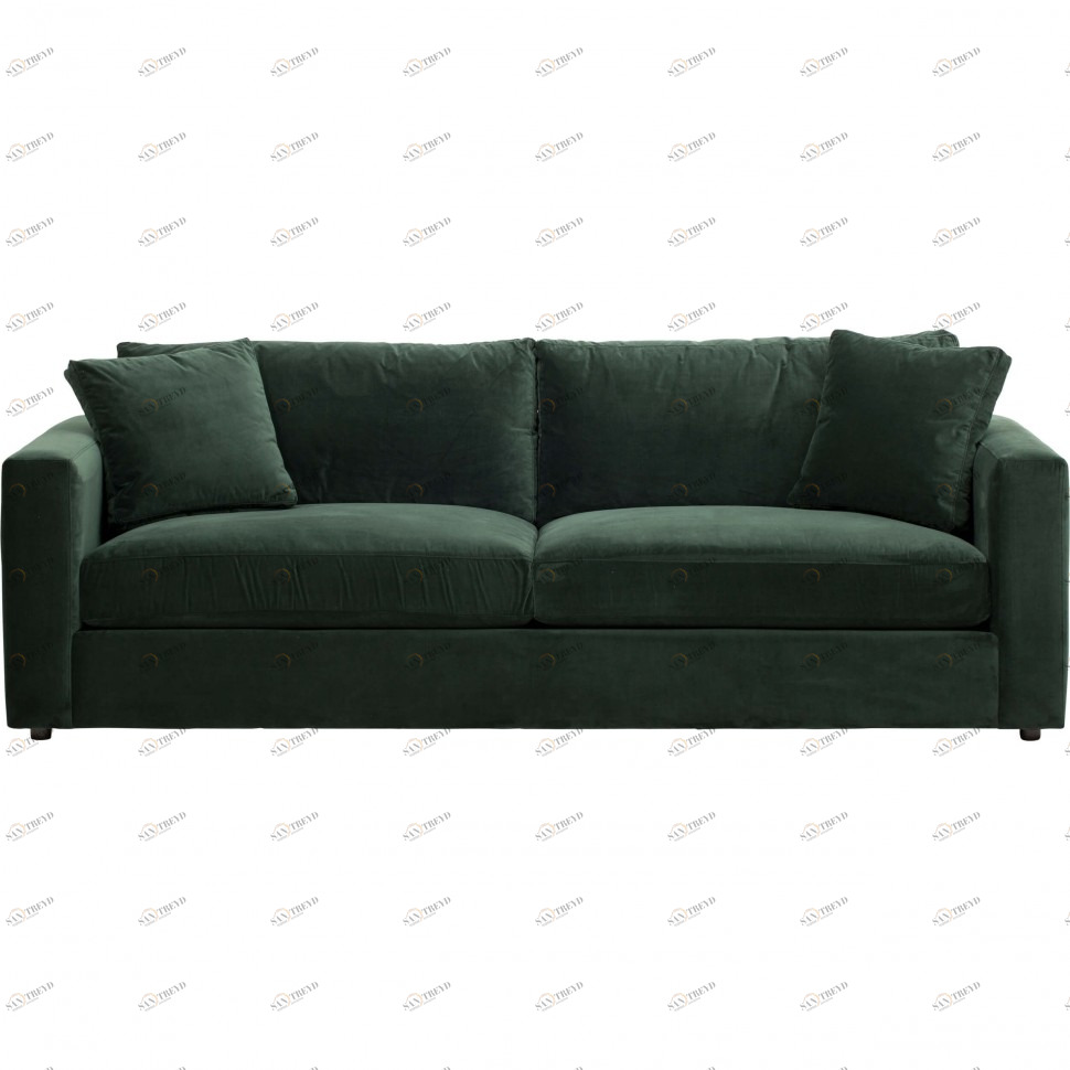 Диван Coster прямой зеленый ICON DESIGNE ДИЗАЙНЕРСКИЕ 178057 Зеленый 