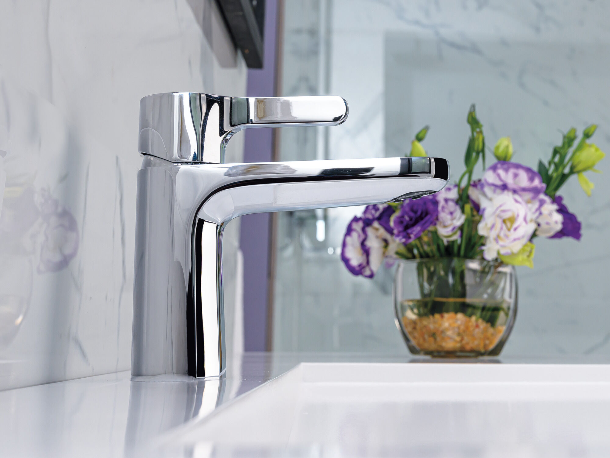 540LF-PP Смеситель для ванной Project-Pack с одной ручкой Delta Faucet Modern Хром - Вид №1