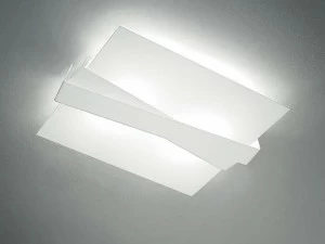 Linea Light Group Стеклянный светодиодный потолочный светильник Zig zag