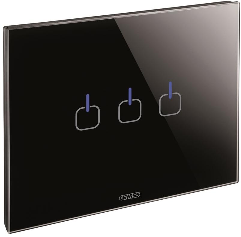 GEWISS Стеклянная отделочная пластина Serie civili sun-id-1489361 - Вид №2