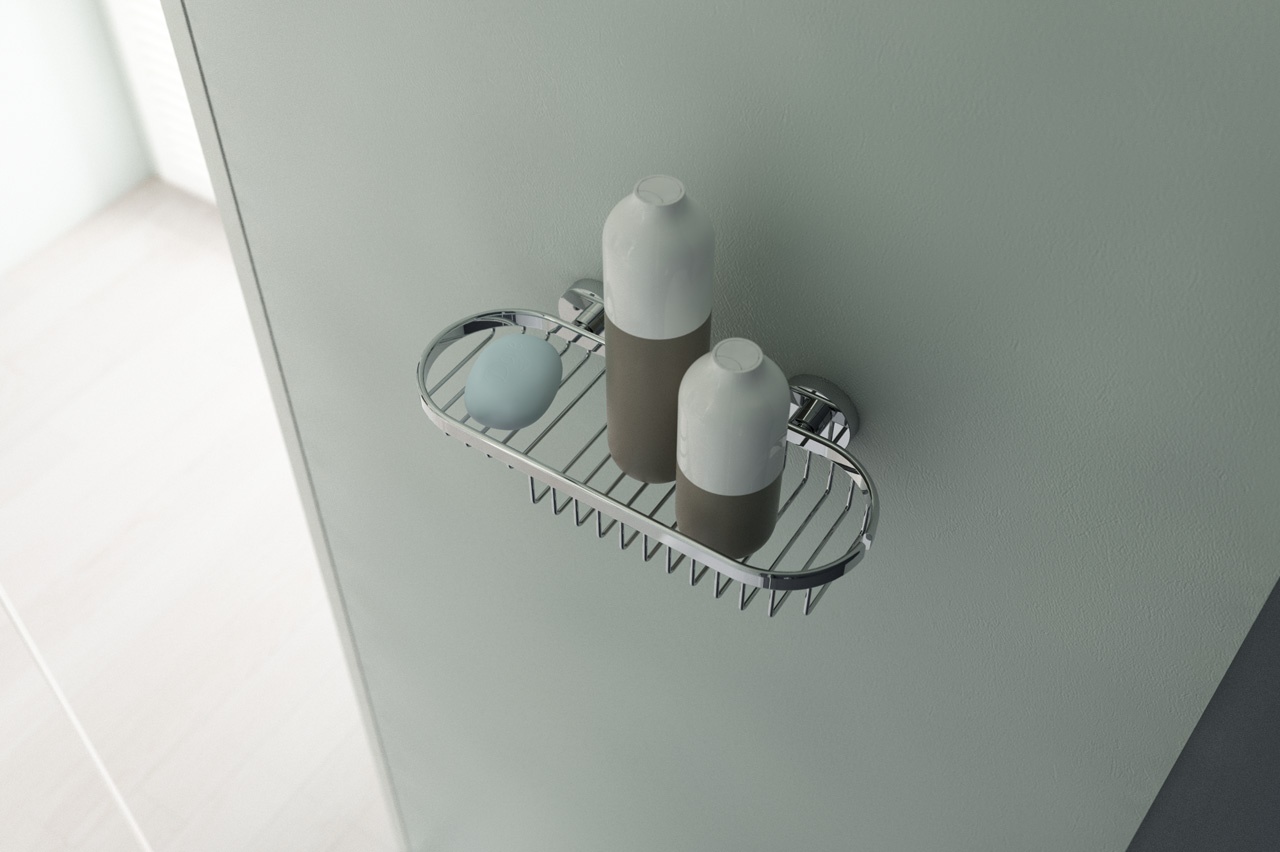 HAR 019 Полочка-решетка с мыльницей 31 cm ARTWELLE Harmonie - Вид №2