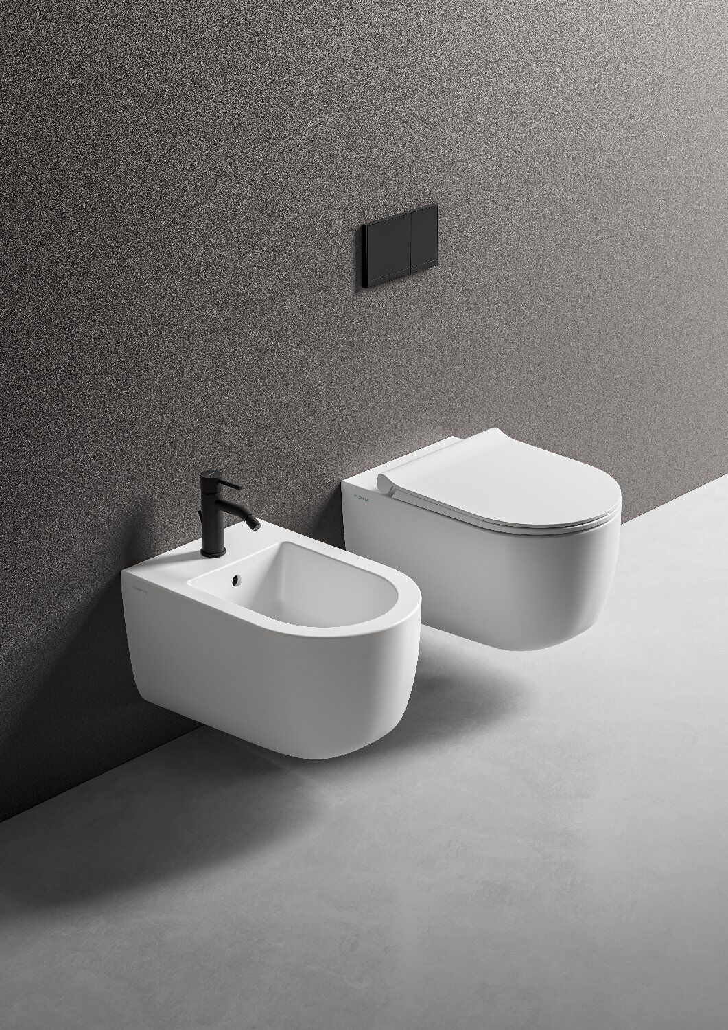 Керамическое подвесное биде с переливом Ceramica Dolomite круглый мирт ARCH-00040560 - Вид №1