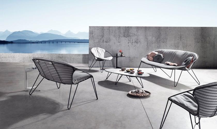 Joli Мягкое штабелируемое кресло из ткани Wire sun-id-1443426 - Вид №12