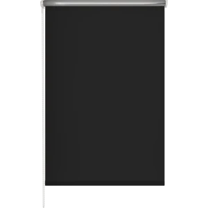 Штора рулонная блэкаут Silver 50x175 см черная 86305148 STLM-2150042