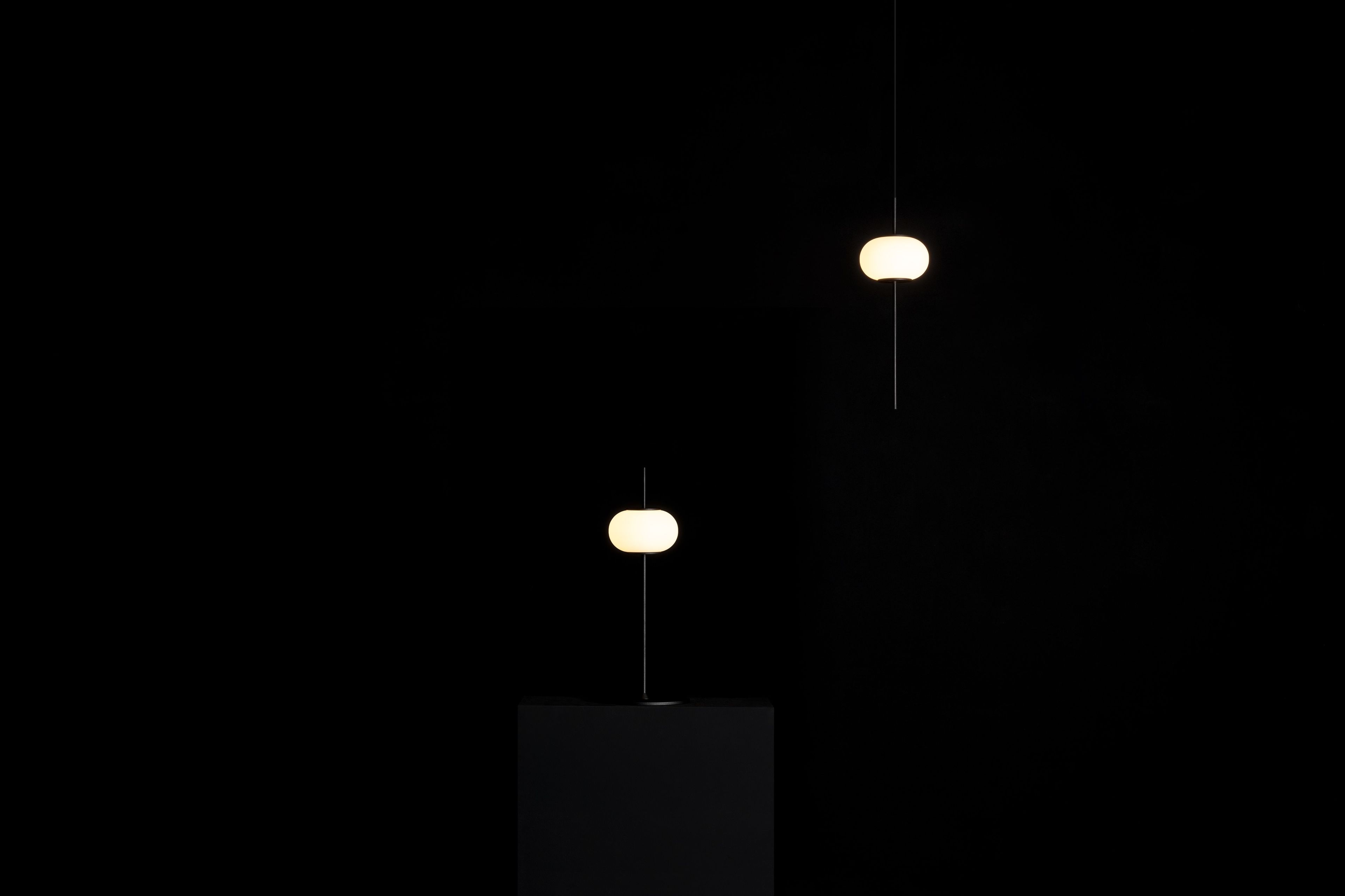 Настольная лампа из стали и стекла Milan Iluminacion Astros ARCH-00096626 - Вид №3