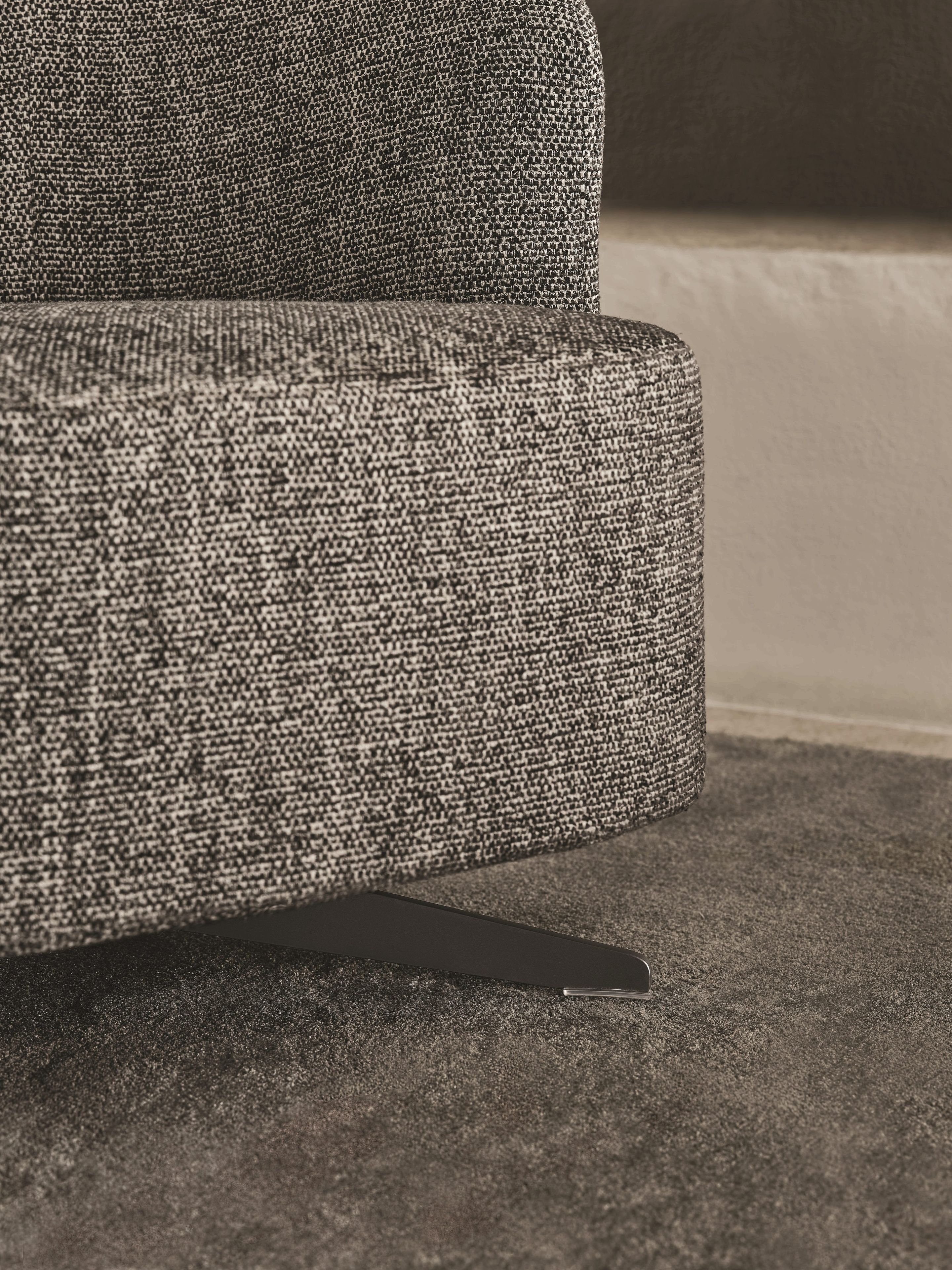 Тканевое вращающееся кресло с подлокотниками Porada Soul ARCH-00117375 - Вид №2