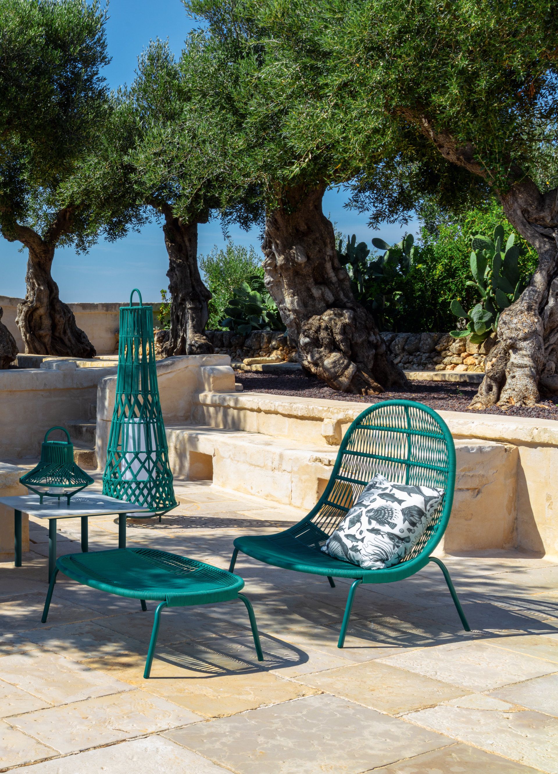 Веревочный садовый стул Talenti Панама ARCH-00054170 - Вид №3