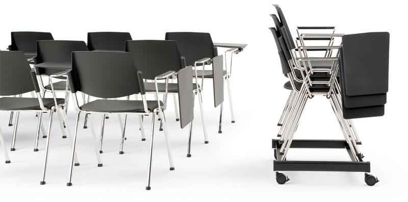 Diemmebi Стул для конференций штабелируемый Volée sun-id-1464580 - Вид №1