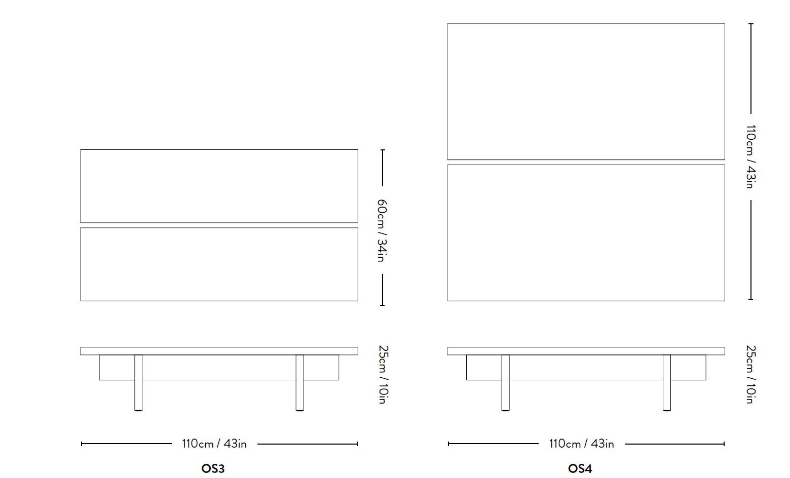 Низкий журнальный столик из дуба &Tradition Ita ARCH-00142160 - Вид №6