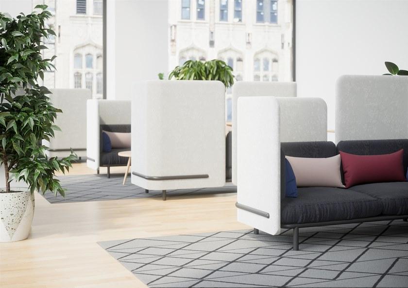 BuzziSpace Кресло из ткани с высокой спинкой Buzzispark sun-id-1409963 - Вид №3