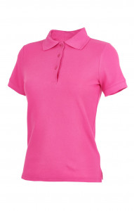 62198 Тенниска-поло женская фуксия LUXE  Одежда для салонов красоты  размер XXXL