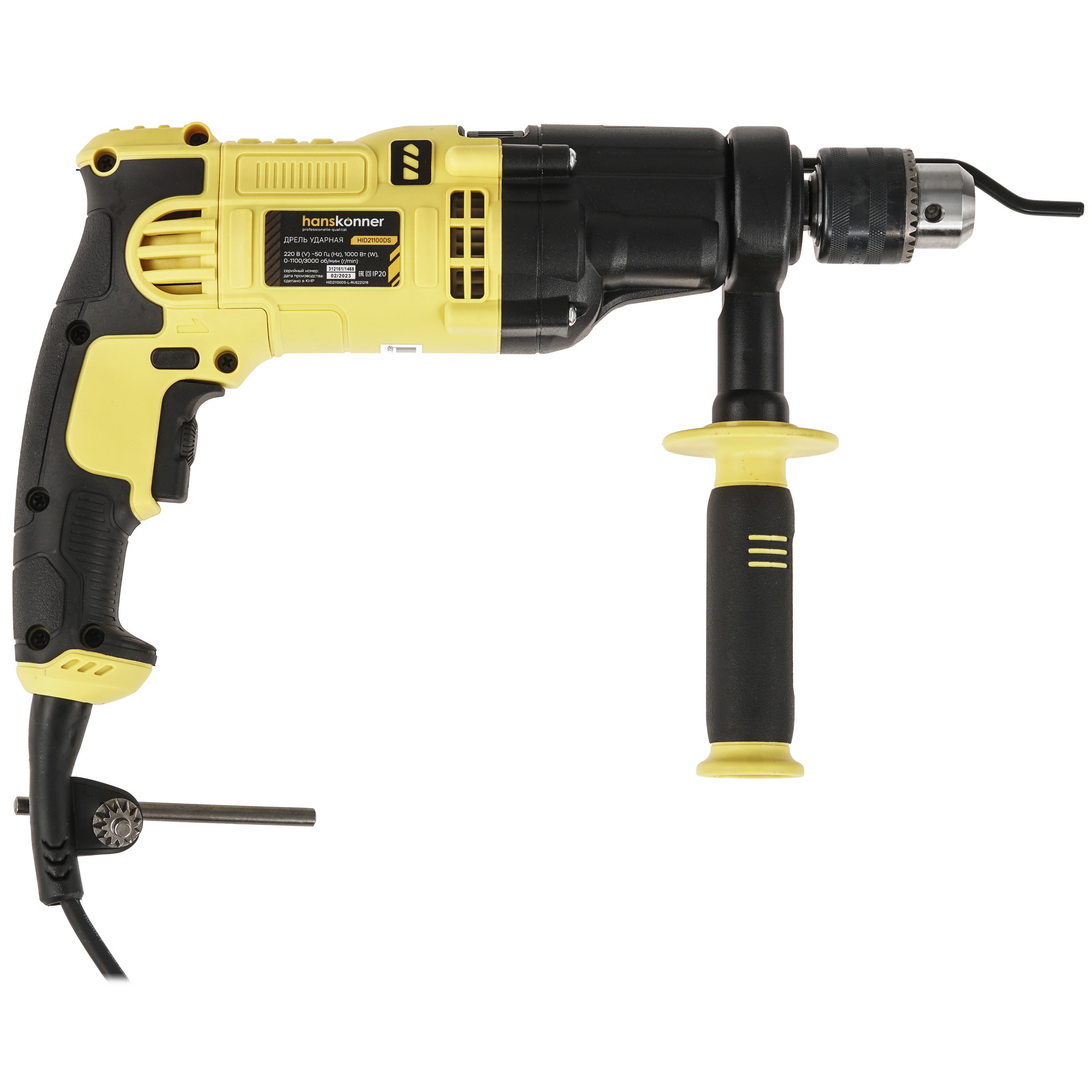 Дрель  Hanskonner HID21100DS 9965194 STDN-0087875 - Вид №1