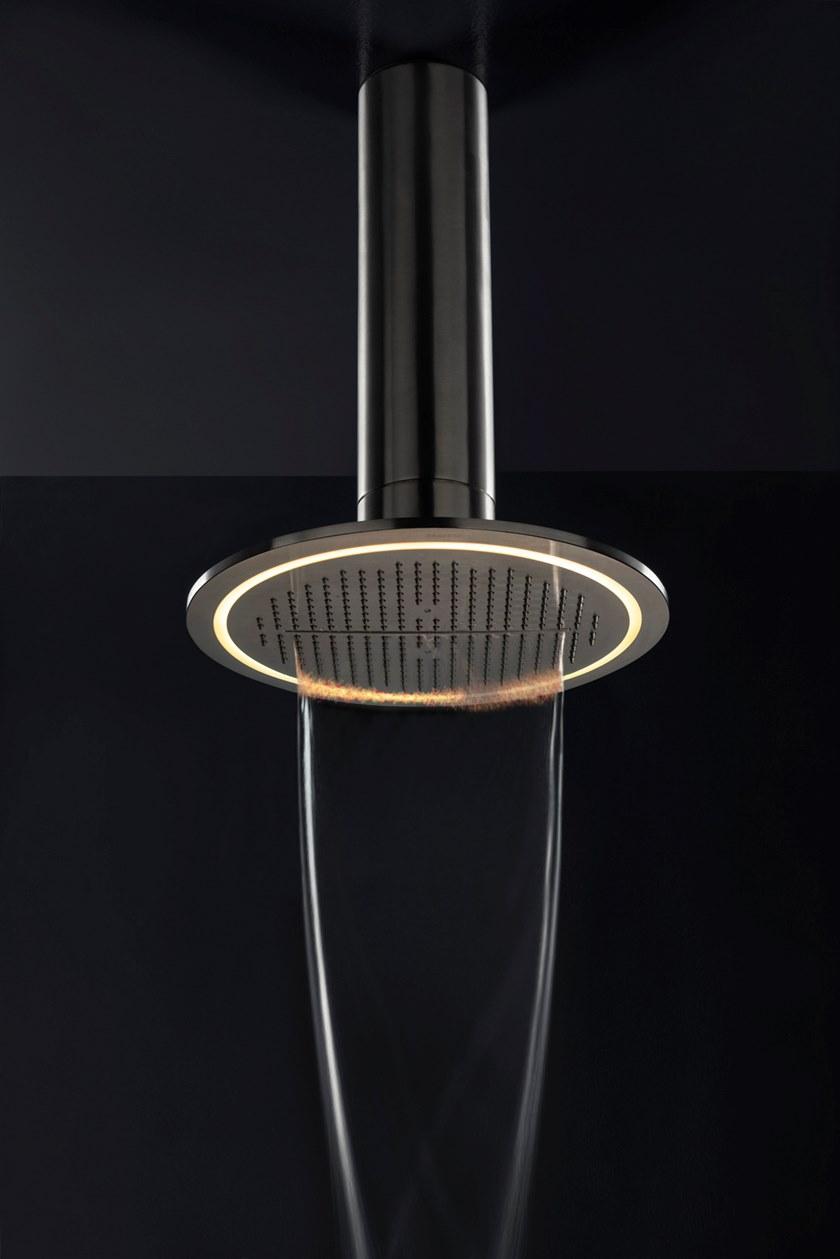 ZAZZERI Светодиодная лейка для душа из нержавеющей стали Jk21 sun-id-1350056 - Вид №4