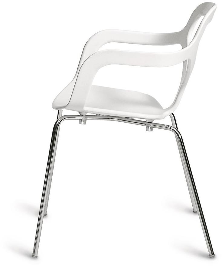 Desalto Штабелируемый стул из технополимера с подлокотниками sun-id-1499370 - Вид №6