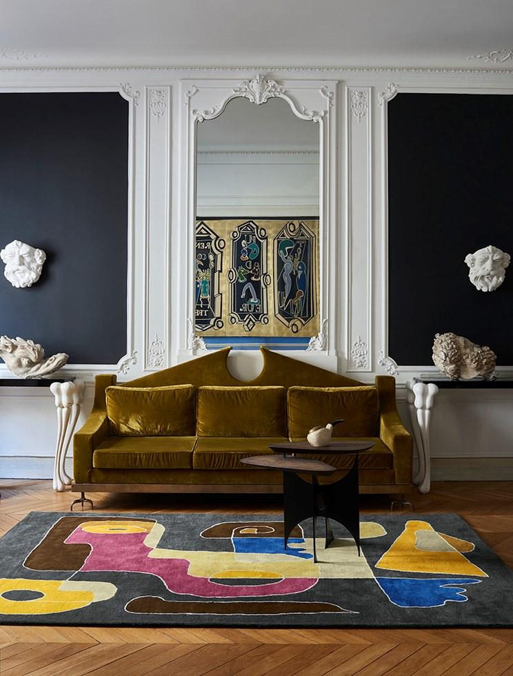 Toulemonde Bochart Ковер из шерсти и вискозы прямоугольной формы The designers sun-id-1410777 - Вид №2