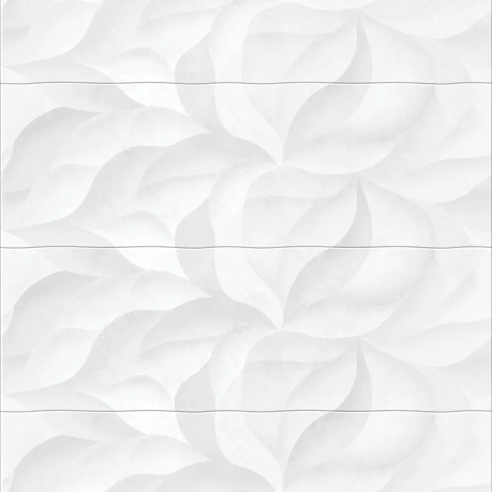 Комплект стеновых панелей ПВХ Лепестки светлый 2700x375x8 мм 2.025 м² 2шт VENTA STLM-2152467