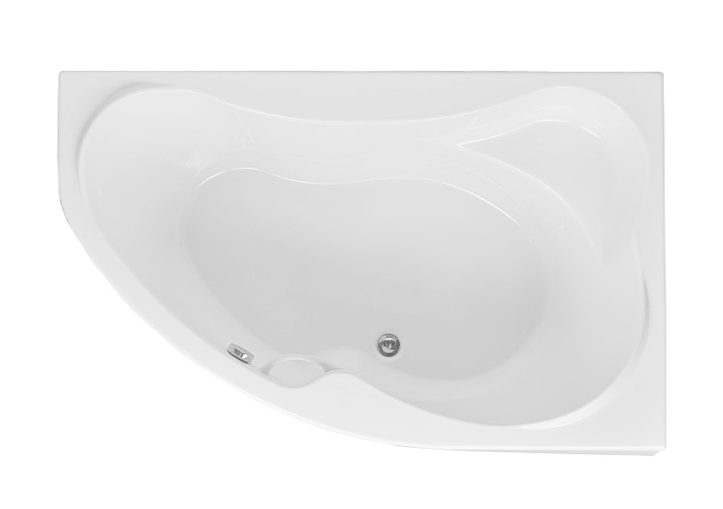 Акриловая ванна Aquanet Capri 160x100 R (каркас + смеситель Grohe BauEdge 2511700A) 002039150017645900240613 - Вид №1
