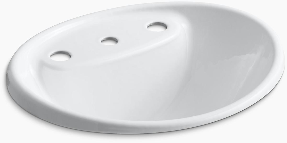 KOHLER Встраиваемая раковина Tides с 8 K-2839-8-KA  - Вид №1